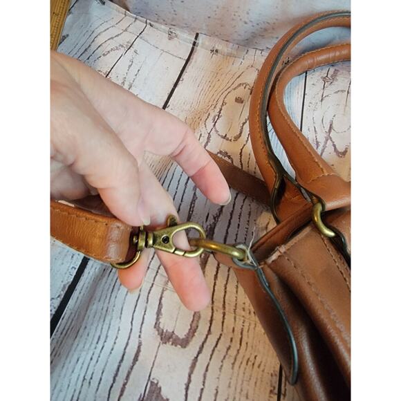 Rosetti Handbag Light Brown Western theme with embossed/stamped Faux Leather - Picture 12 of 16